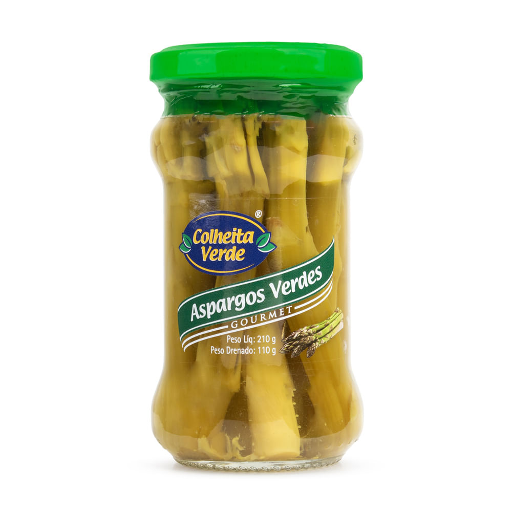 Aspargo Verde Peruano Colheita Verde 210g
