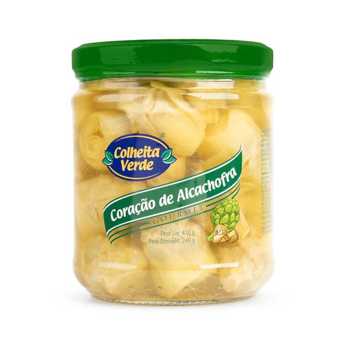 Coração de Alcachofra Peruano Colheita Verde 410g
