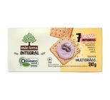 Biscoito Cracker Integral Mãe Terra Tribos Original Orgânico 130g