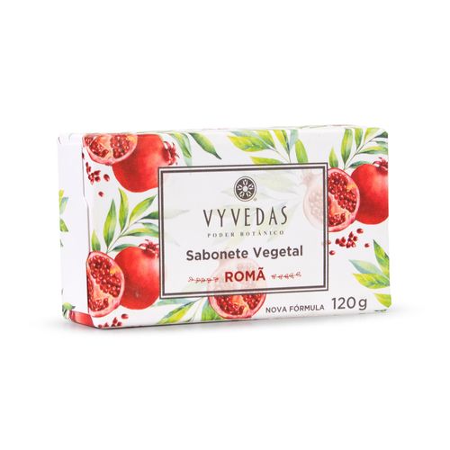 Sabonete Vegetal Romã VyVedas 120g
