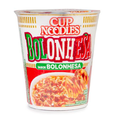 Massa Instantânea Cup Noodles Bolonhesa 72g