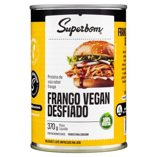 Frango Desfiado Vegetal Superbom 370g