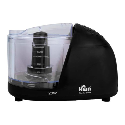 Mini Processador Preto 120W 127V Kian