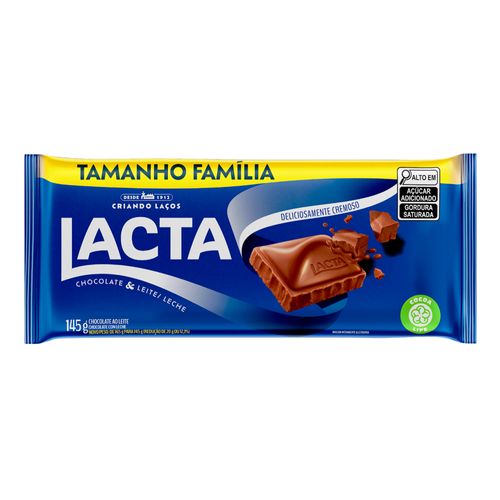 Chocolate Lacta Ao Leite 145g