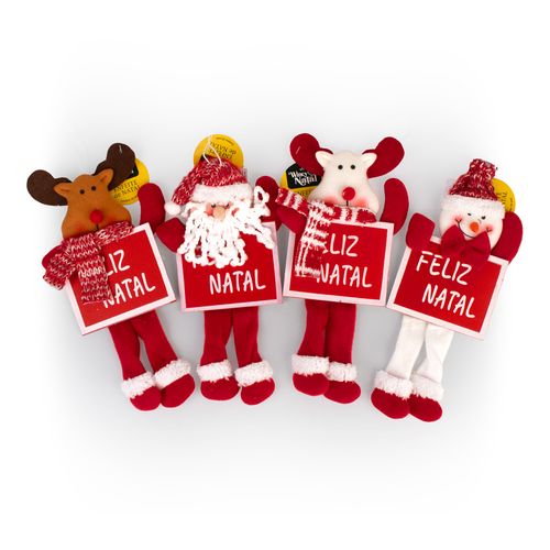 Pelúcia Placa Natal Sortida Wincy Unidade