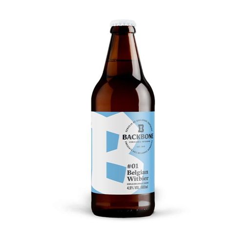 Cerveja Brasileira Backbone Belgian Witbier Garrafa 600ml