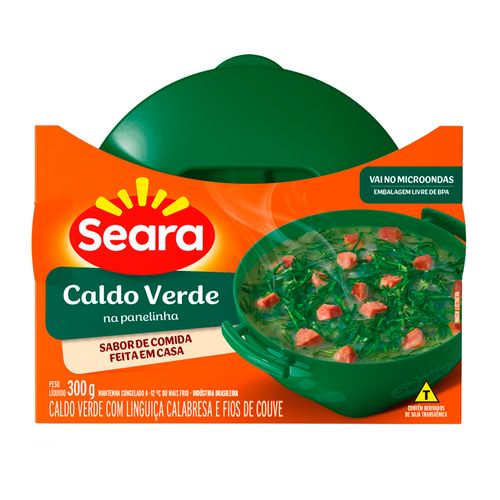 Caldo Verde Com Calabresa Seara 300g