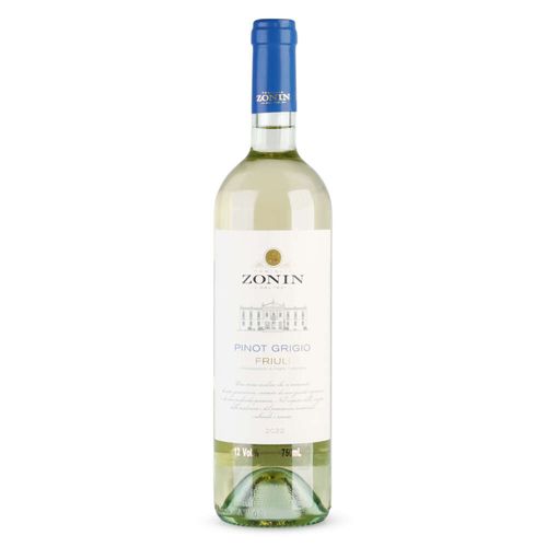 Vinho Branco Italiano Pinot Grigio Zonin 750ml