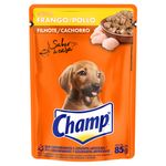 RACAO-CHAMP-FILHOTE-FRANGO-SACHE-85G