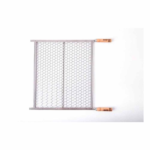 Grelha Inox 40 x 40cm Valente
