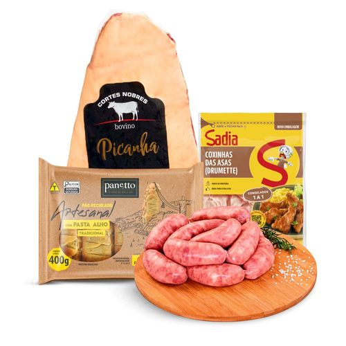 Kit Churrasco Básico Corte D Oro