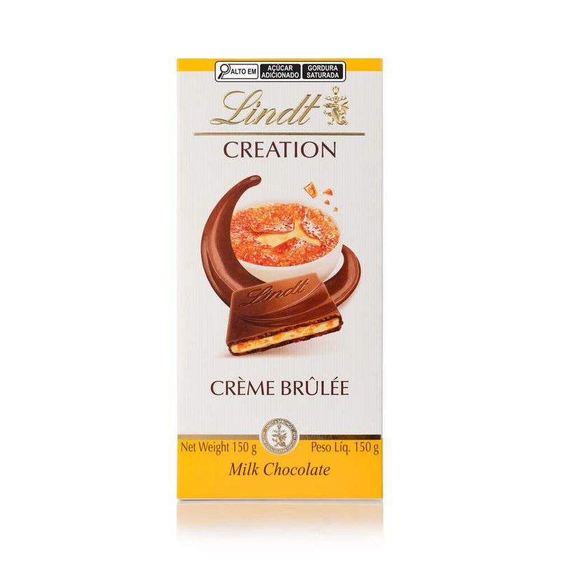 Chocolate-Lindt-Creation-com-recheio-Creme-Brulee-Tablete-150g
