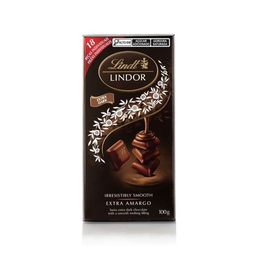 Chocolate Lindt Lindor Singles 60% Dark 100g