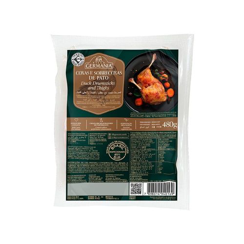 Coxa e Sobrecoxa de Pato Congelado Villa Germania 480g