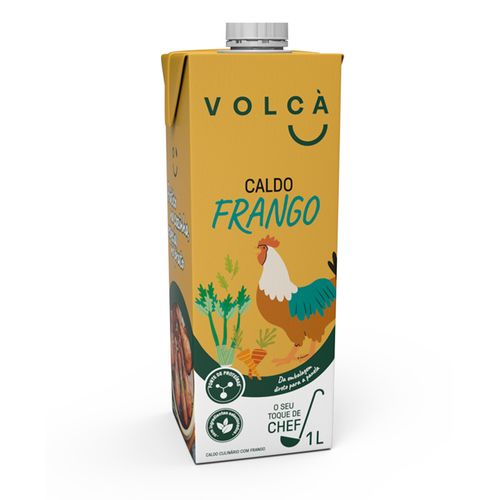 Caldo Natural Volcà Foods Frango 1L