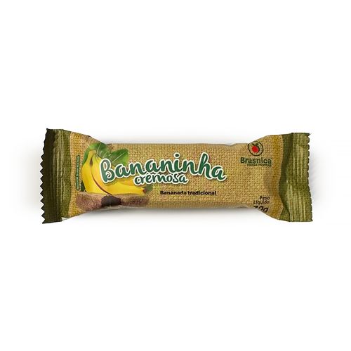 Doce Bananinha Com Açúcar Brasnica 30g