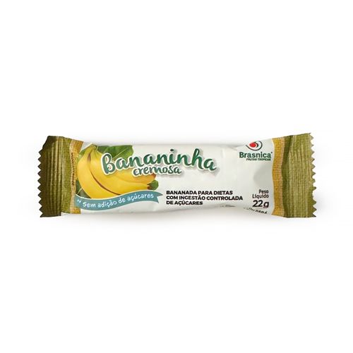 Doce Bananinha Sem Açúcar Brasnica 22g