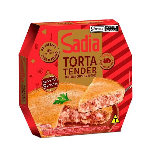 Torta Tender Sadia Caixa 500g