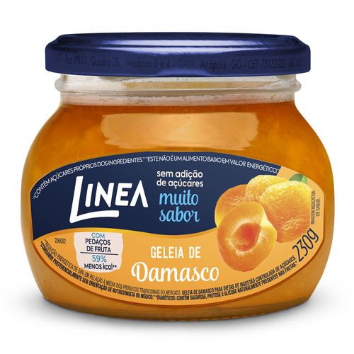 Geleia Zero Línea Damasco 230g
