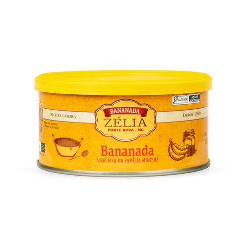 Bananada Zélia Lata 400g