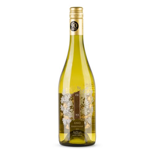 Vinho Branco Argentino Antigal Uno Chardonnay Garrafa 750ml