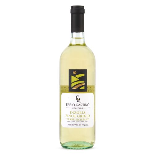 Vinho Branco Italiano Pinot Grigio Inzolia Fabio Gartino 750ml