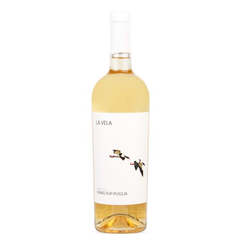 Vinho Branco Italiano La Vela Fiano Garrafa 750ml