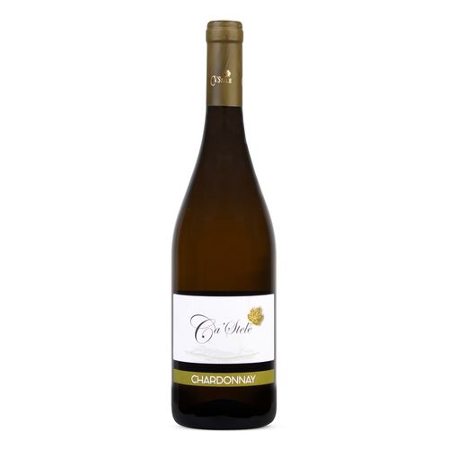 Vinho Branco Italiano Chardonnay Cá Stele Garrafa 750ml