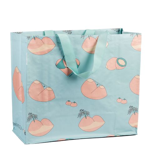 Sacola Ecobag Amo Rio + Parioca Coqueiros G