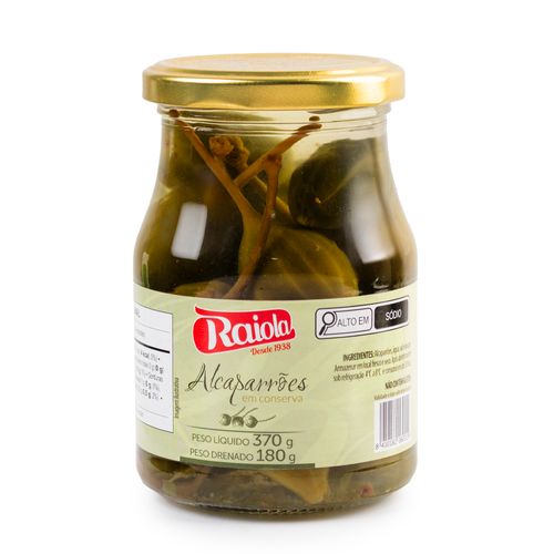 Alcaparrões Em Conserva Raiola Vidro 180g