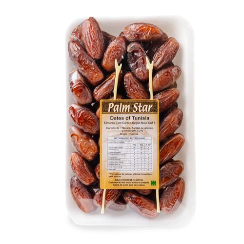 Tâmara com Caroço Deglet Nour Nouri 400g