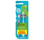 Escova Dental Infantil Dino Condor 4 Unidades