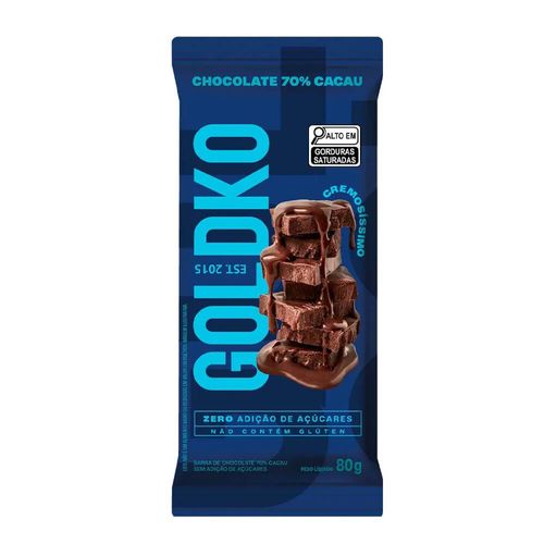 Chocolate Goldko 70% Cacau 80g