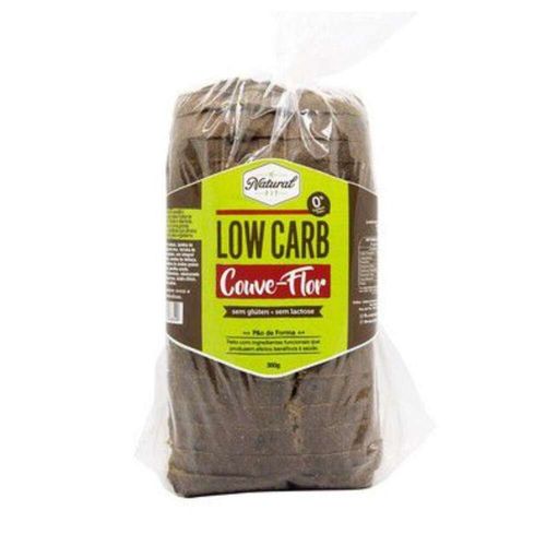 Pão Low Carb Couve-Flor Sem Glúten e Sem Lactose Natural Fit Congelado 350g