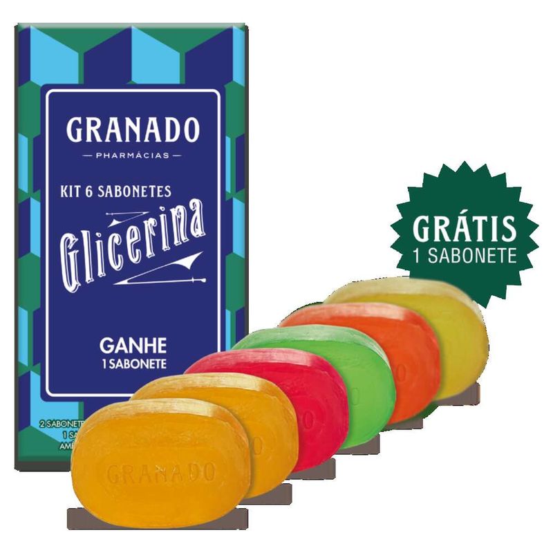 Kit-Sabonete-Granado-Glicerina-Leve-6-Pague-5-90g-Cada