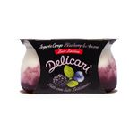 Iogurte Delicari Zero Lactose Blueberry e Amora 340g