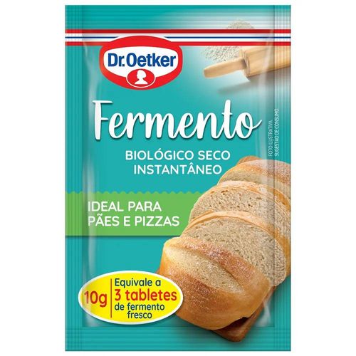 Fermento Biológico Instantâneo Dr. Oetker Sachê 10g