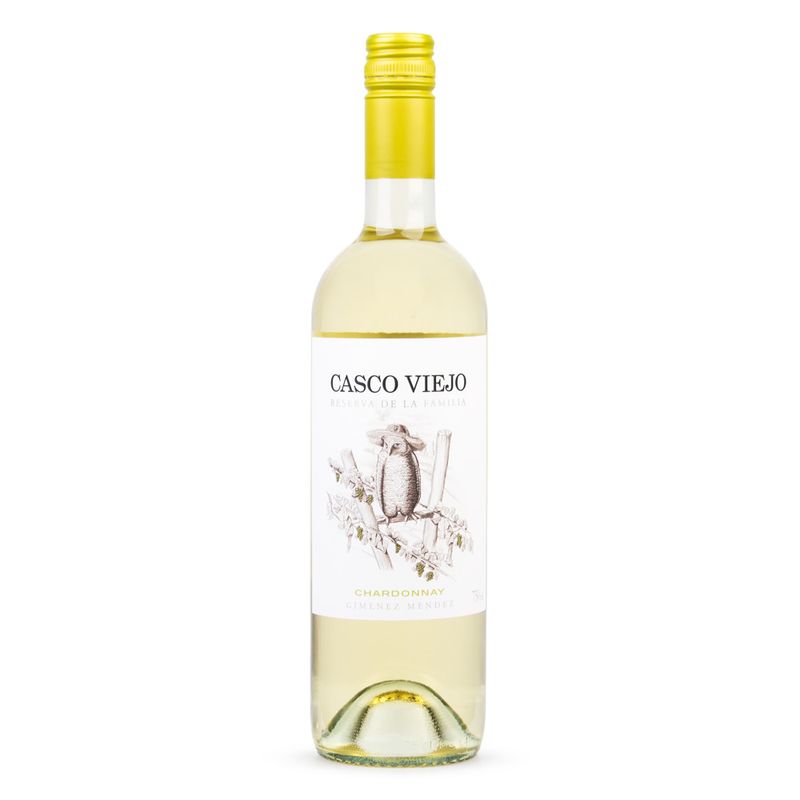 Vinho-Branco-Uruguaio-Casco-Viejo-Chardonnay-Reserva-Garrafa-750ml