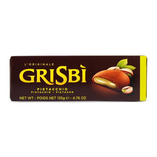 Biscoito Italiano Grisbi Creme Pistache Vicenzi 135g