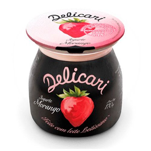 Iogurte Delicari Morango 170g