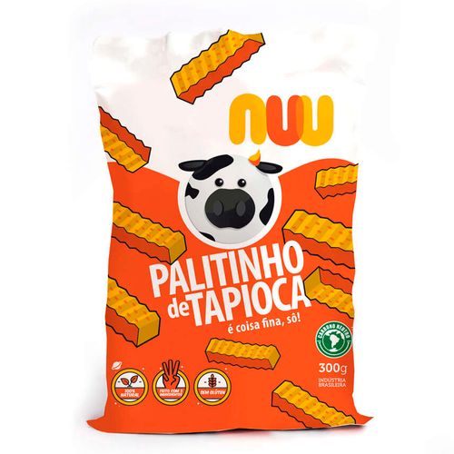 Palitinho de Tapioca Congelado NUU Tradicional 300g