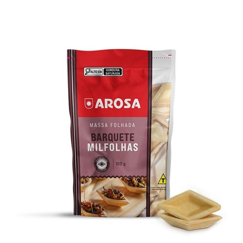 Barquete Milfolhas Arosa 100g