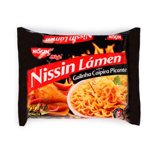 Massa Instantânea Nissin Miojo Galinha Caipira 85g