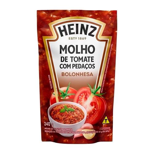 Molho Bolonhesa Heinz 240g