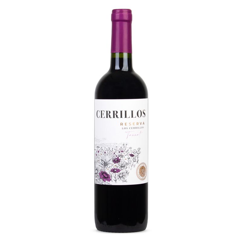 Vinho-Tinto-Uruguaio-Cerrillos-Reserva-Tannat-Garrafa-750ml