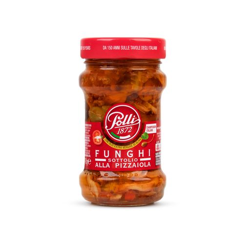Cogumelos Italianos em Conserva Alla Pizzaiola Polli 190g