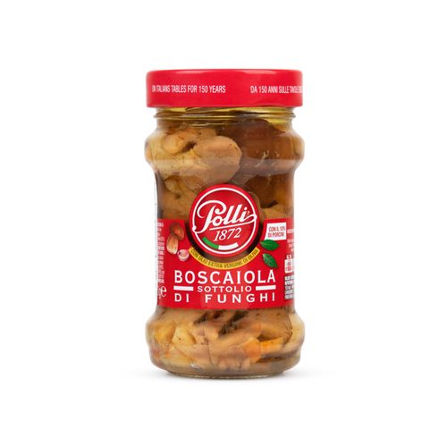 Mix Italiano de Cogumelos em Conserva Polli 190g