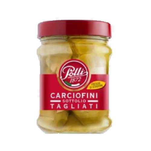 Alcachofras Italianas em Conserva Pedaços Polli 285g