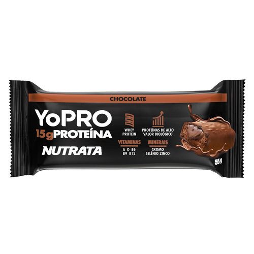 Barra Proteica Yopro Chocolate 55g