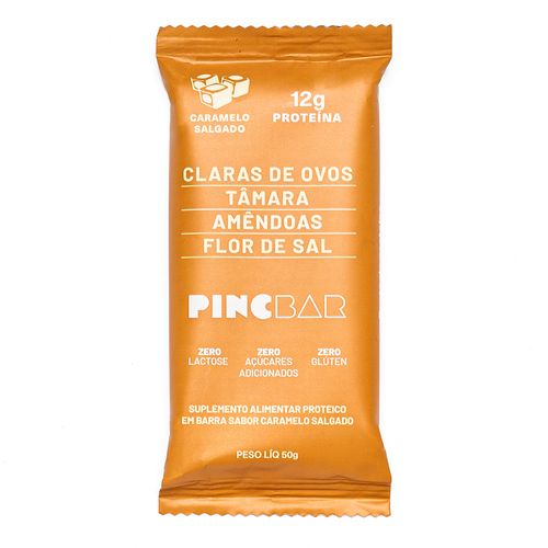 Barra de Proteína Pincbar Caramelo Salgado 50g